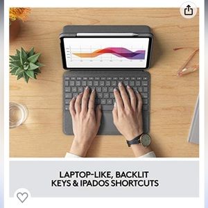 Logitech Folio Touch iPad Air Keyboard Case